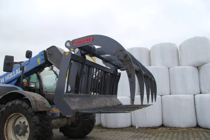 Dungzange mit Federstahlzinken 2-Zyl. KR-KR-HEAVY