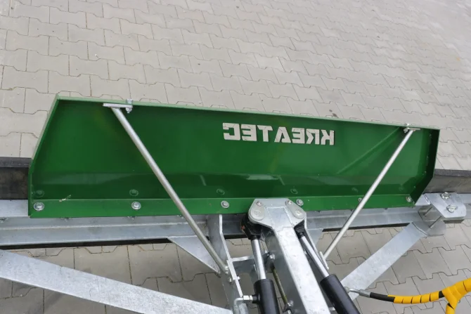 Gummischieber hydraulisch, verzinkt KR-ZG-H